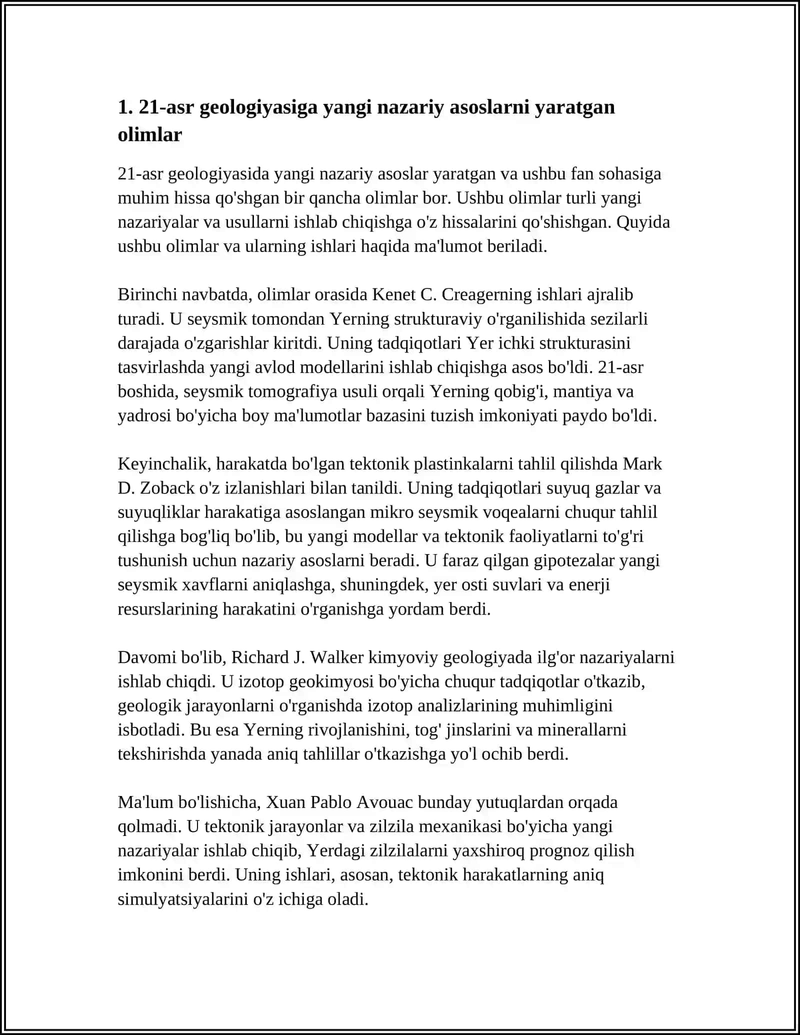 21ASRDA GEOLOGIYA FANIGA ASOS SOLGAN OLIMLAR 3