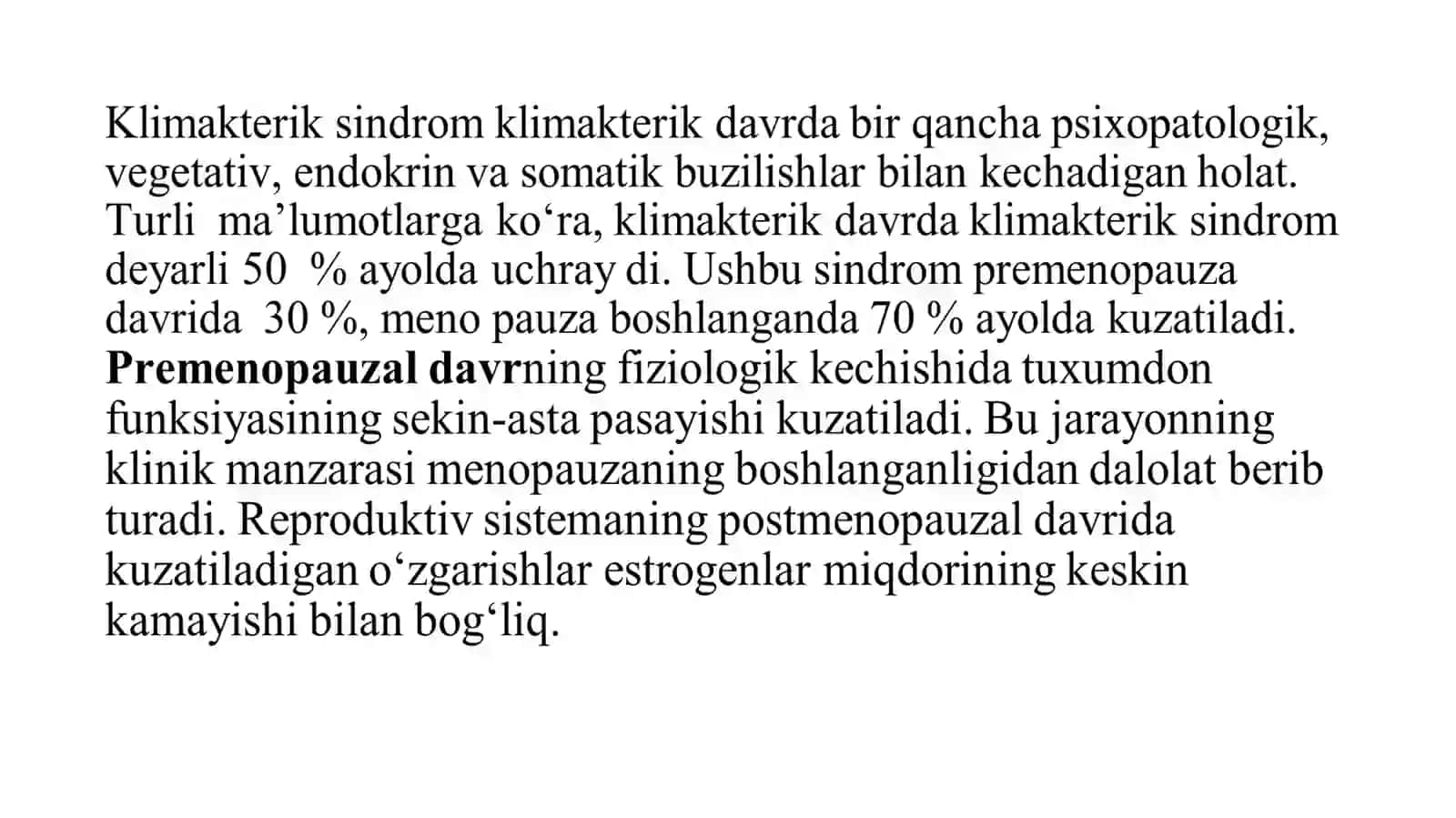 Ayollardaklimaksdavri(menopauza)kasalliklari 3