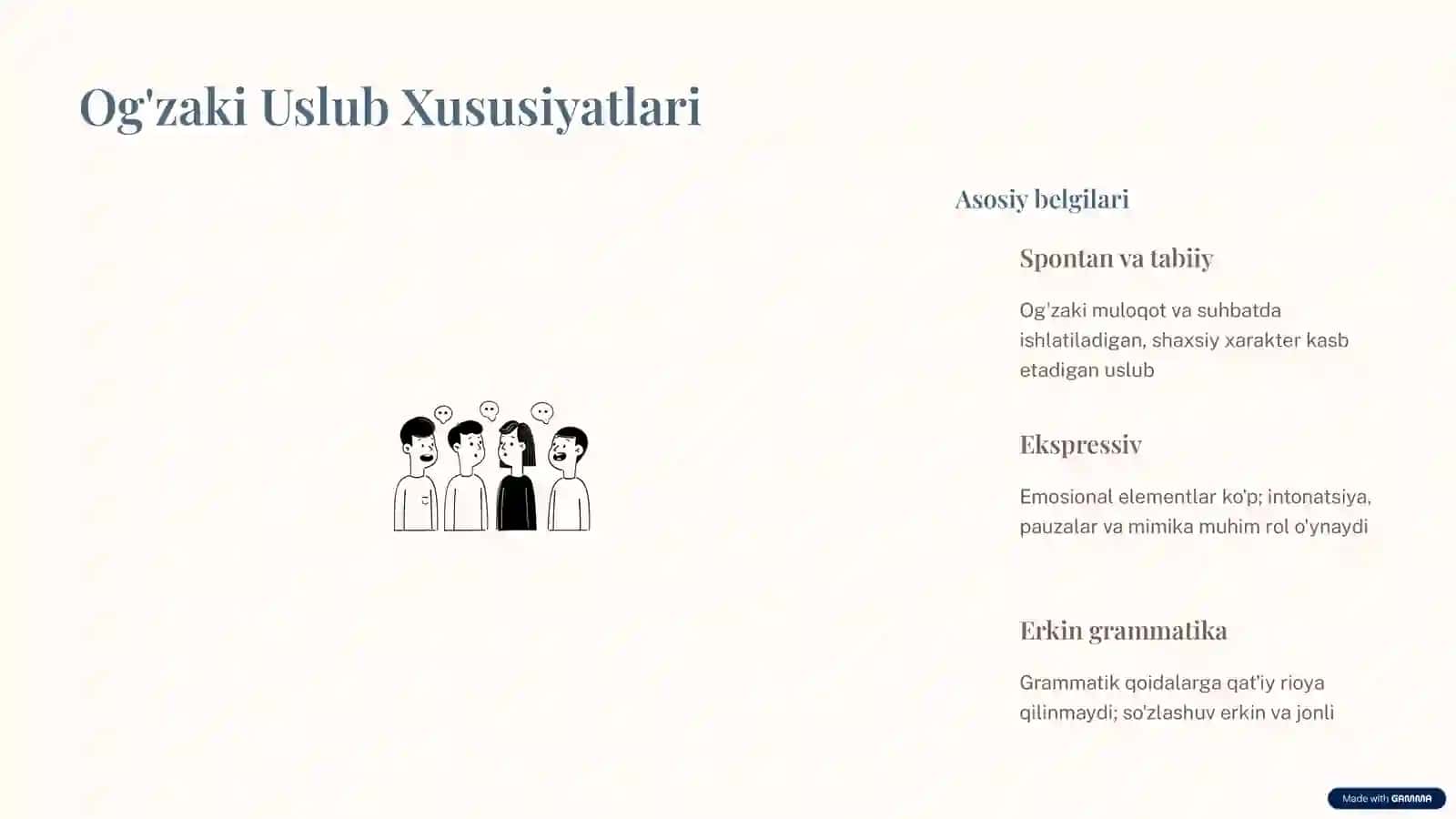 Publitsistik uslub va og‘zaki uslubning leksik-grammatik xususiyatlari. OAV haqida tushuncha. Publit 3