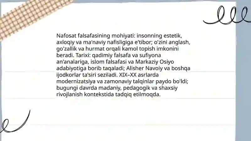Nafosat falsafasi 3