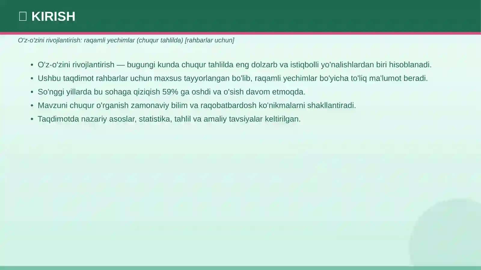TAQDIMOT № 388 010 3