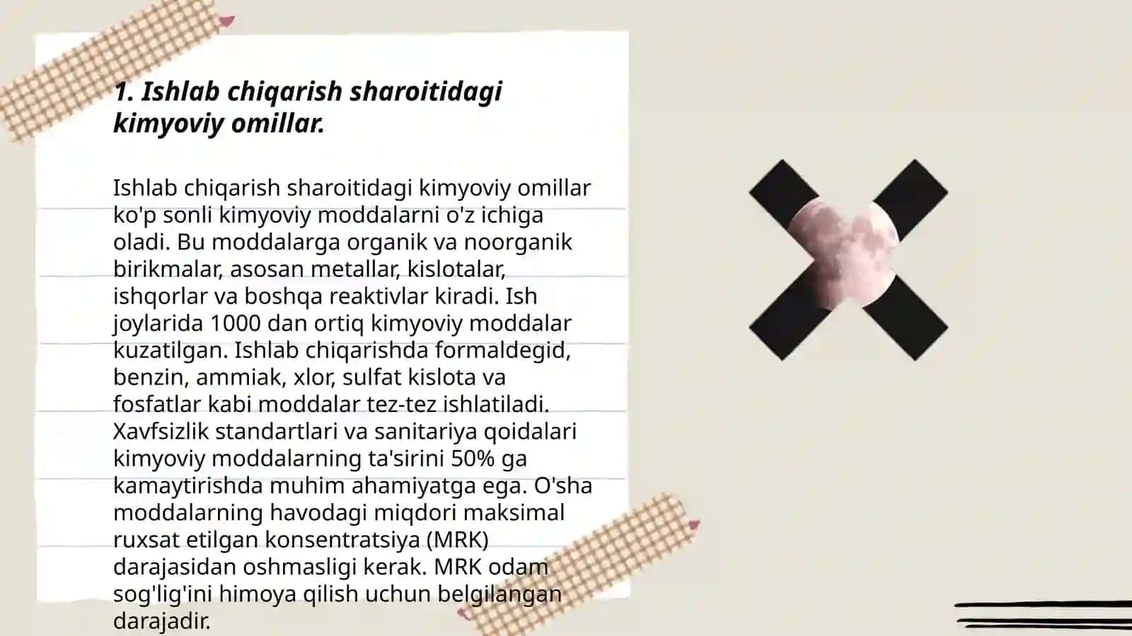 Ishlab chiqarishdagi zaharli va zararli omillarni inson organizimiga tasirini hisoblash 3