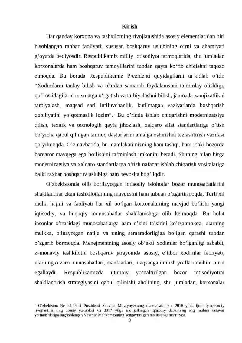 Menejment tamoyillari. Boshqaruv tamoyillarining tarkibi va mohiyati 3
