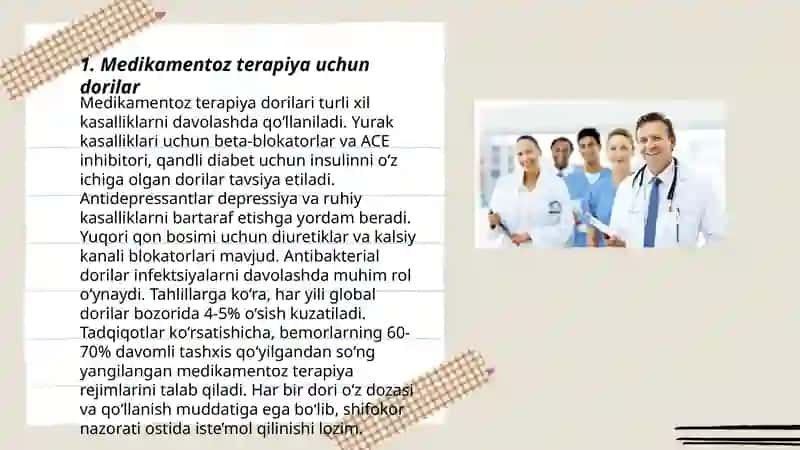 Medikamentoz terapiya dorilari 3