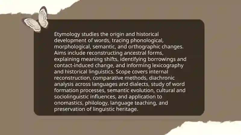 Presentation on Etymology 3