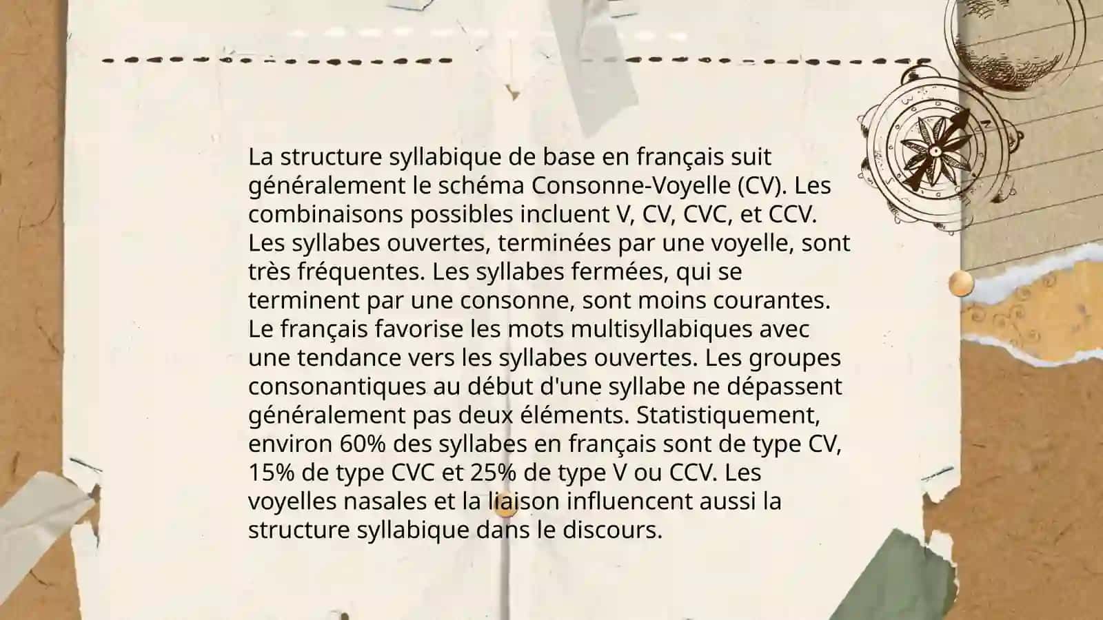 Structure syllabique du français 3