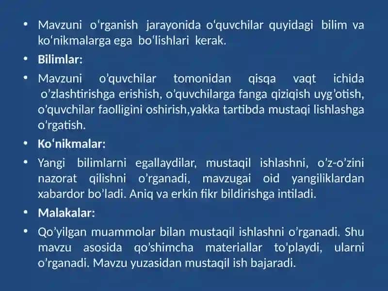 Milliy taomlar 3