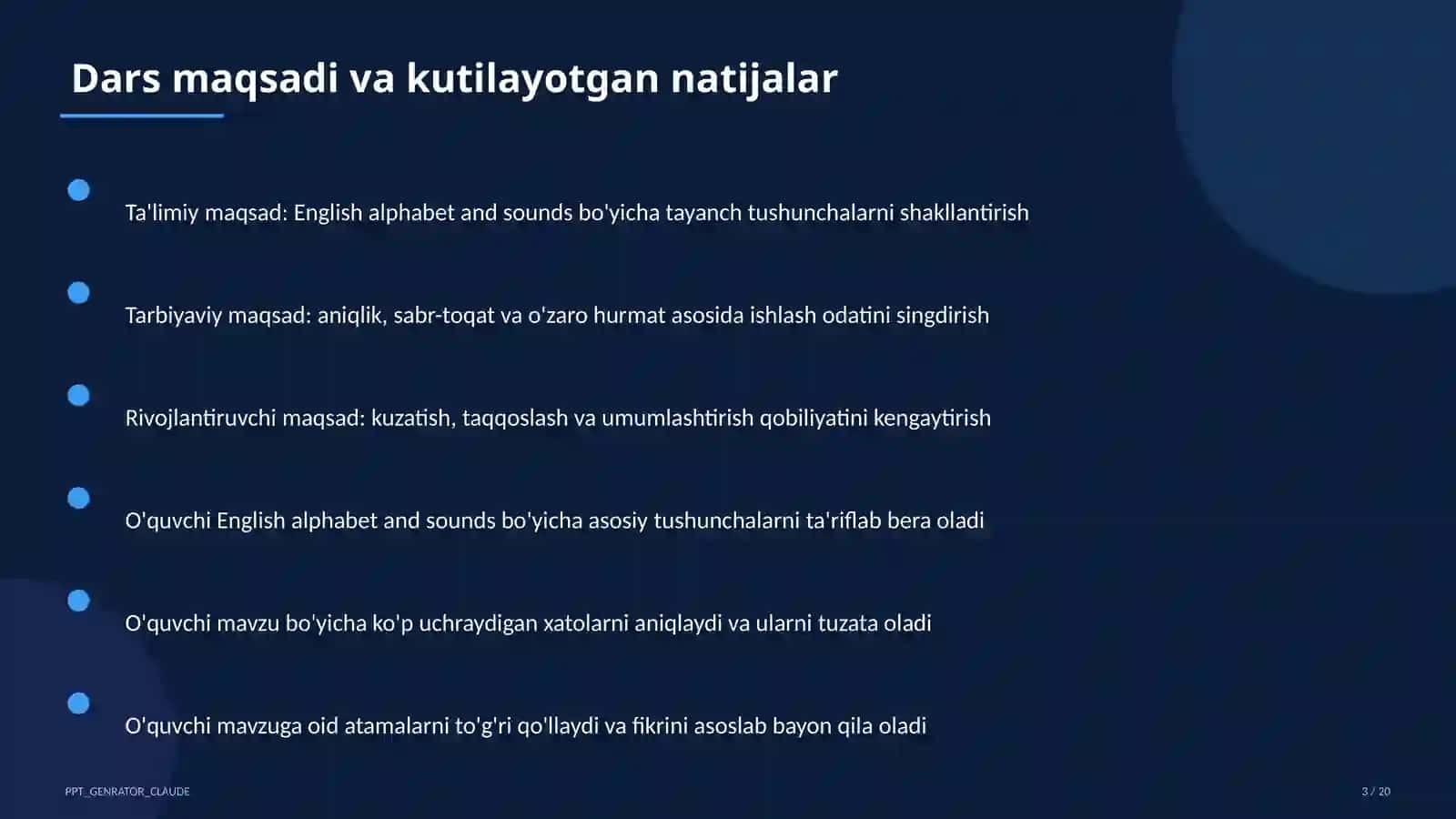 Ingliz tili (1–11) 3