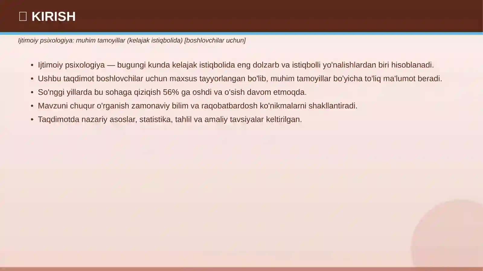 Ijtimoiy Psixologiya Taqdimoti 3