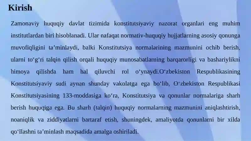 Zamonaviy huquqiy davlat tizimida konstitutsiyaviy nazorat 3