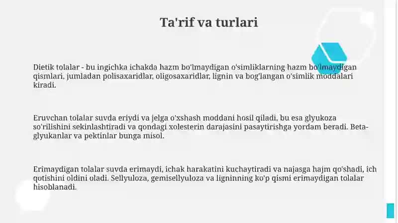 Dietik tolalar 3