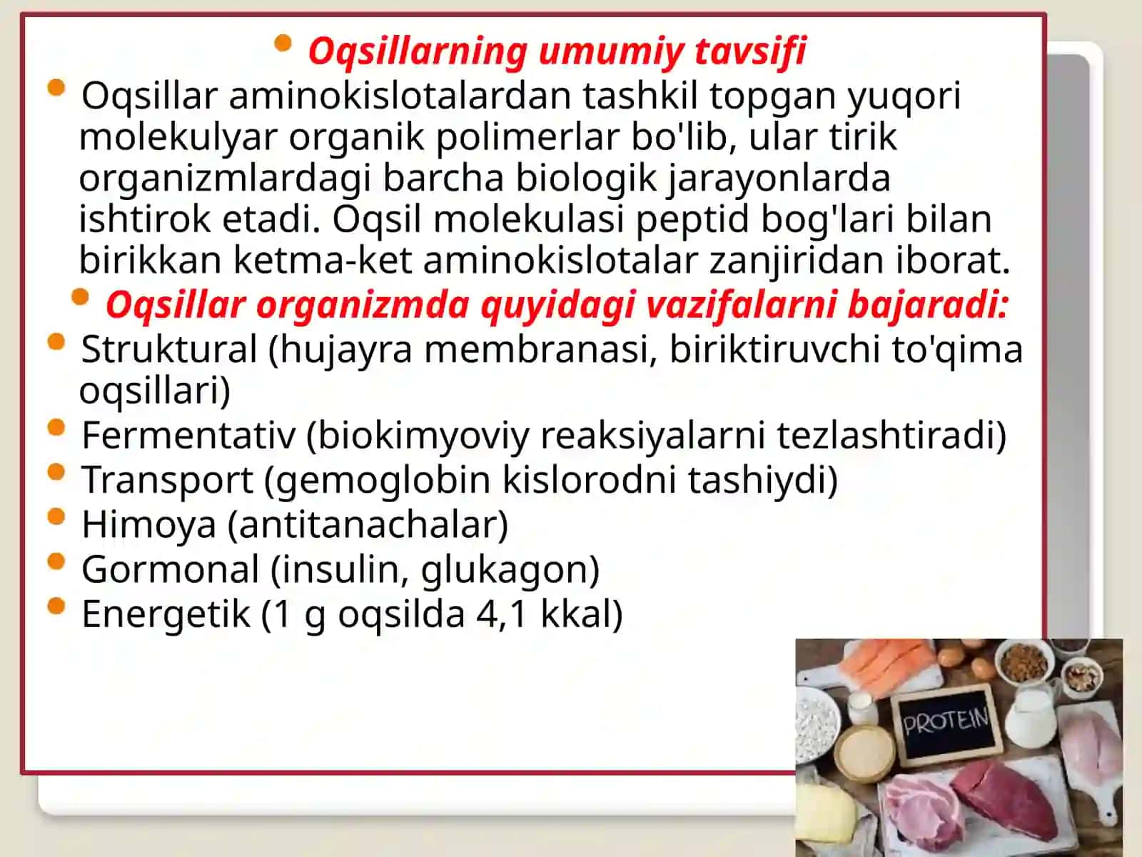 Oqsillar bu 3