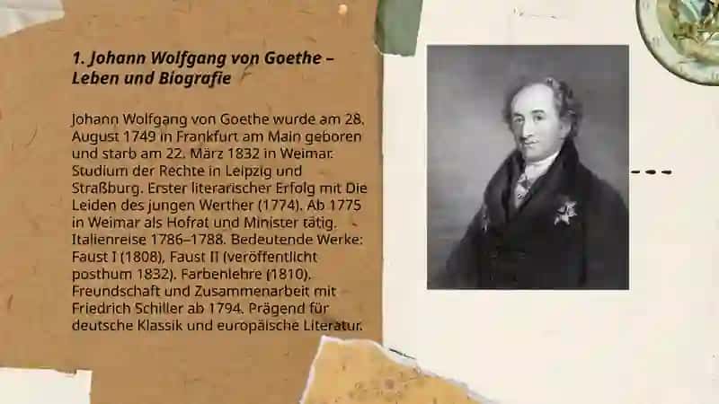 Johann Wolfgang von Goethe - Leben und Biografie 3