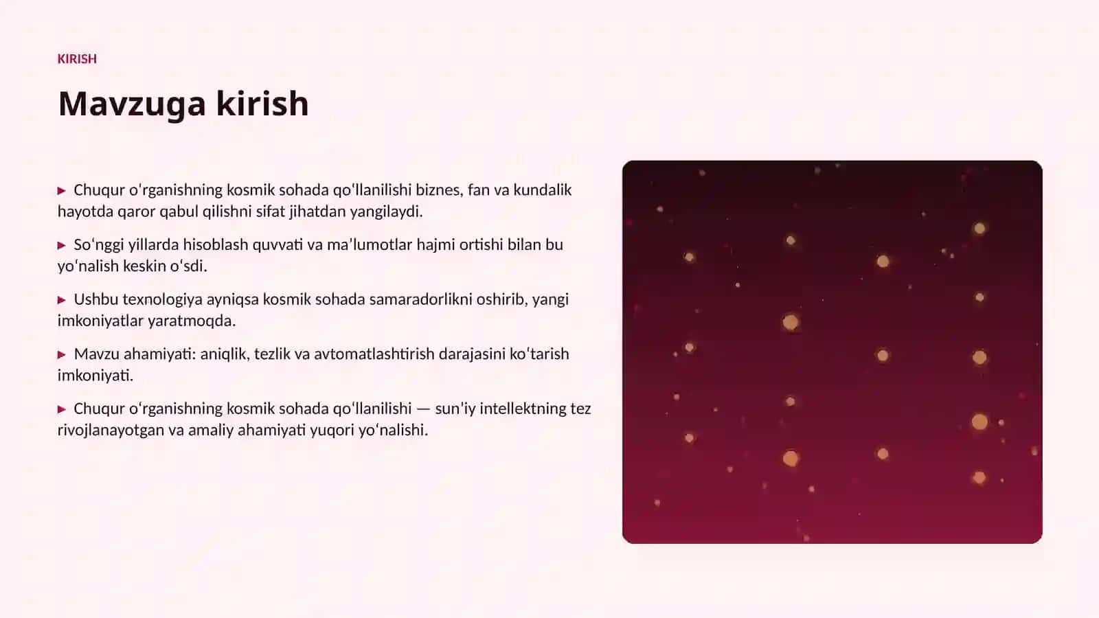 Sunʼiy intellekt boʻyicha taqdimot 3