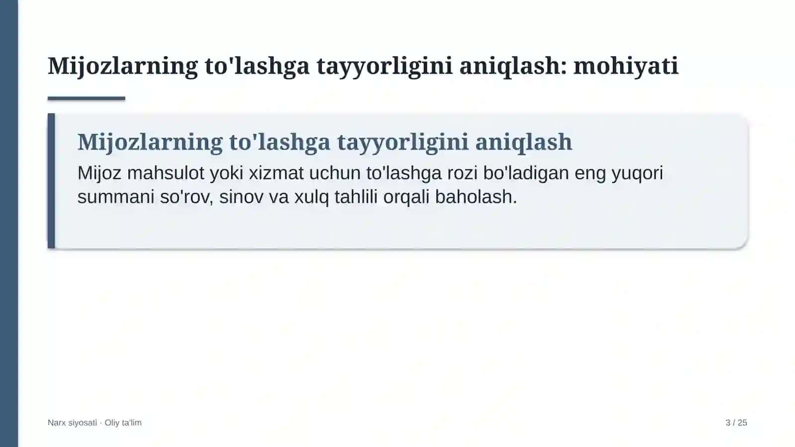 Agrokimyo xizmatida mijozlarning to'lashga tayyorligini aniqlash 3