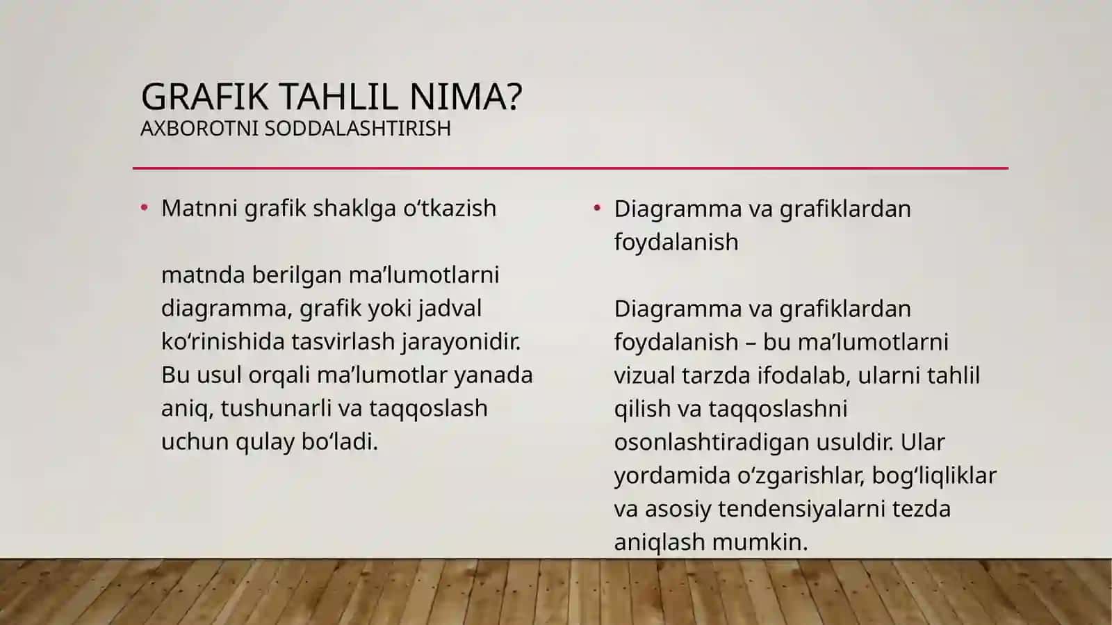 Matnlarni grafik tahlil qilish usullari 3