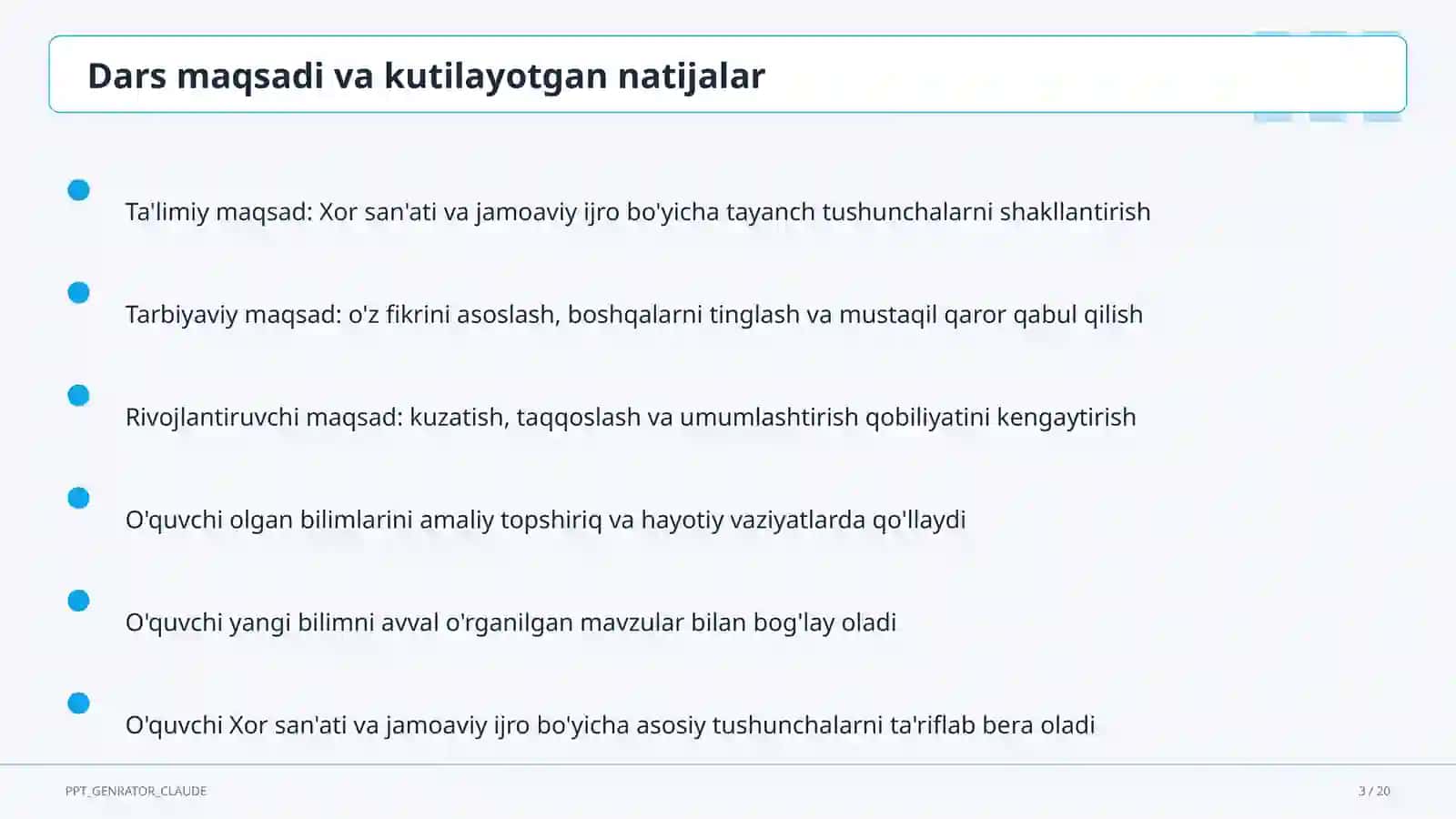 Xor san'ati va jamoaviy ijro (7-sinf) 3