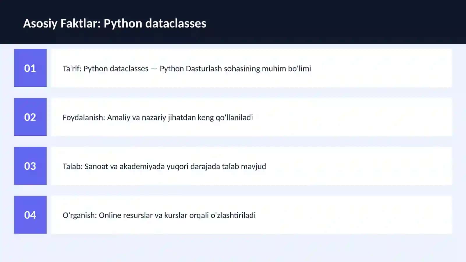 PYTHON DASTURLASH 3