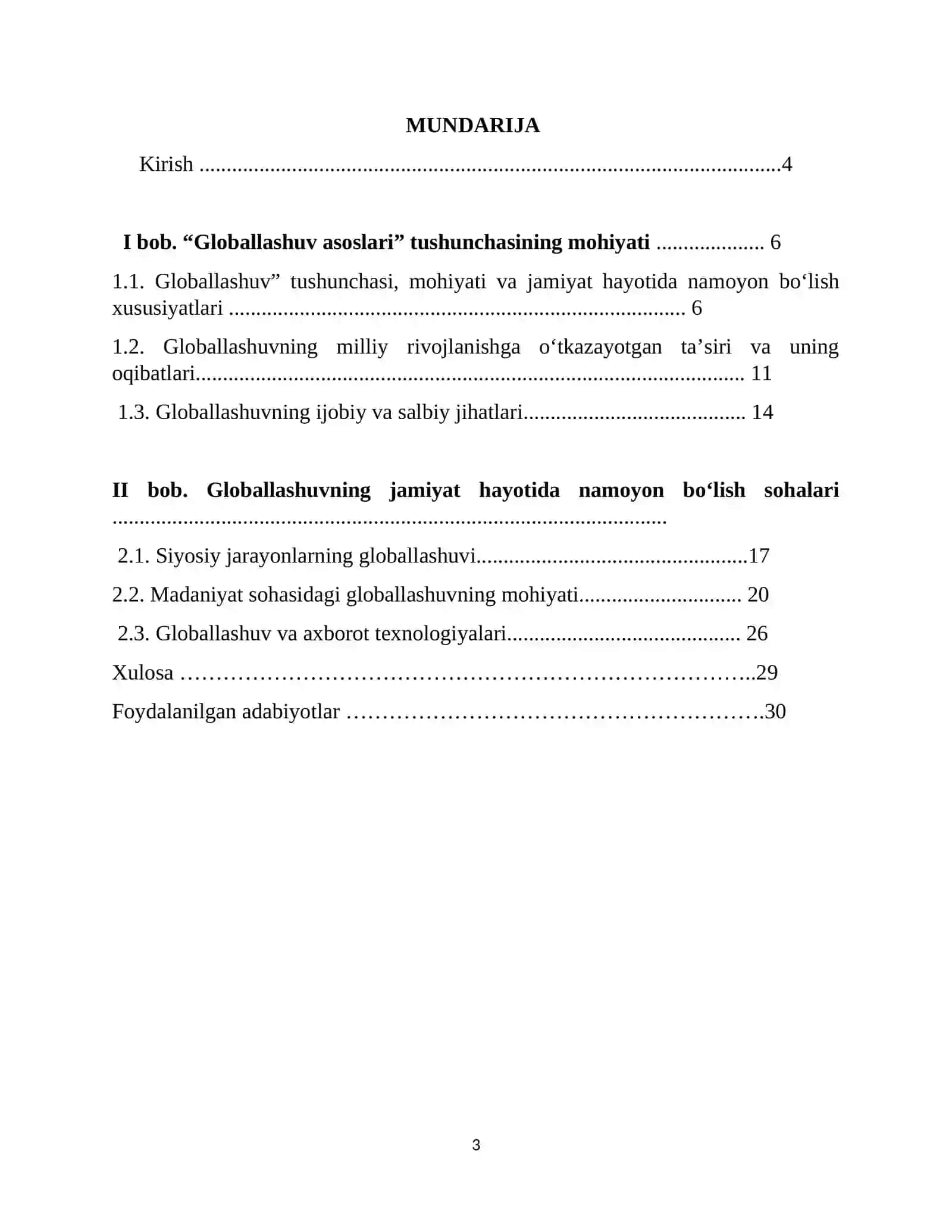 Globallashuv borasidagi ilmiy qarashlarning vujudga kelishi va rivojlanishi 3