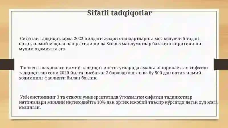 Sifatli tadqiqotlar 3