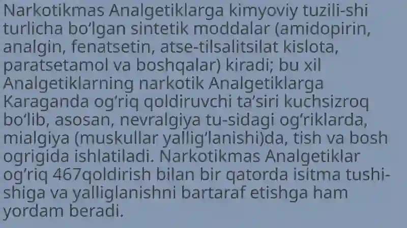 Analgetiklar 3