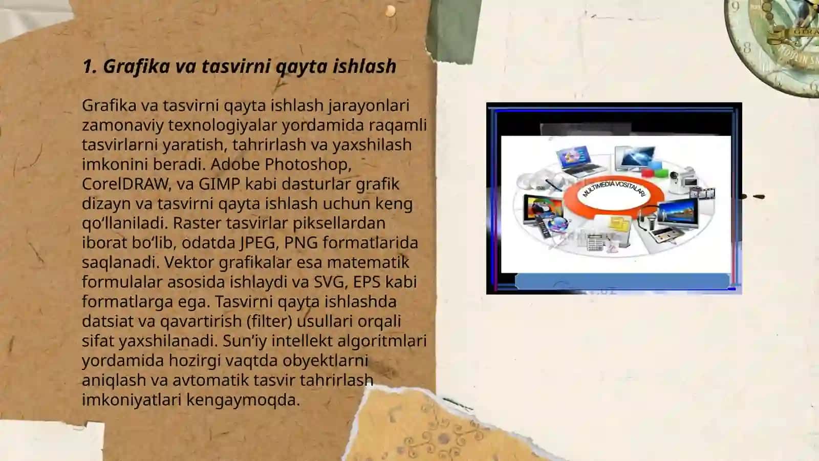 Grafika va tasvirni qayta ishlash 3