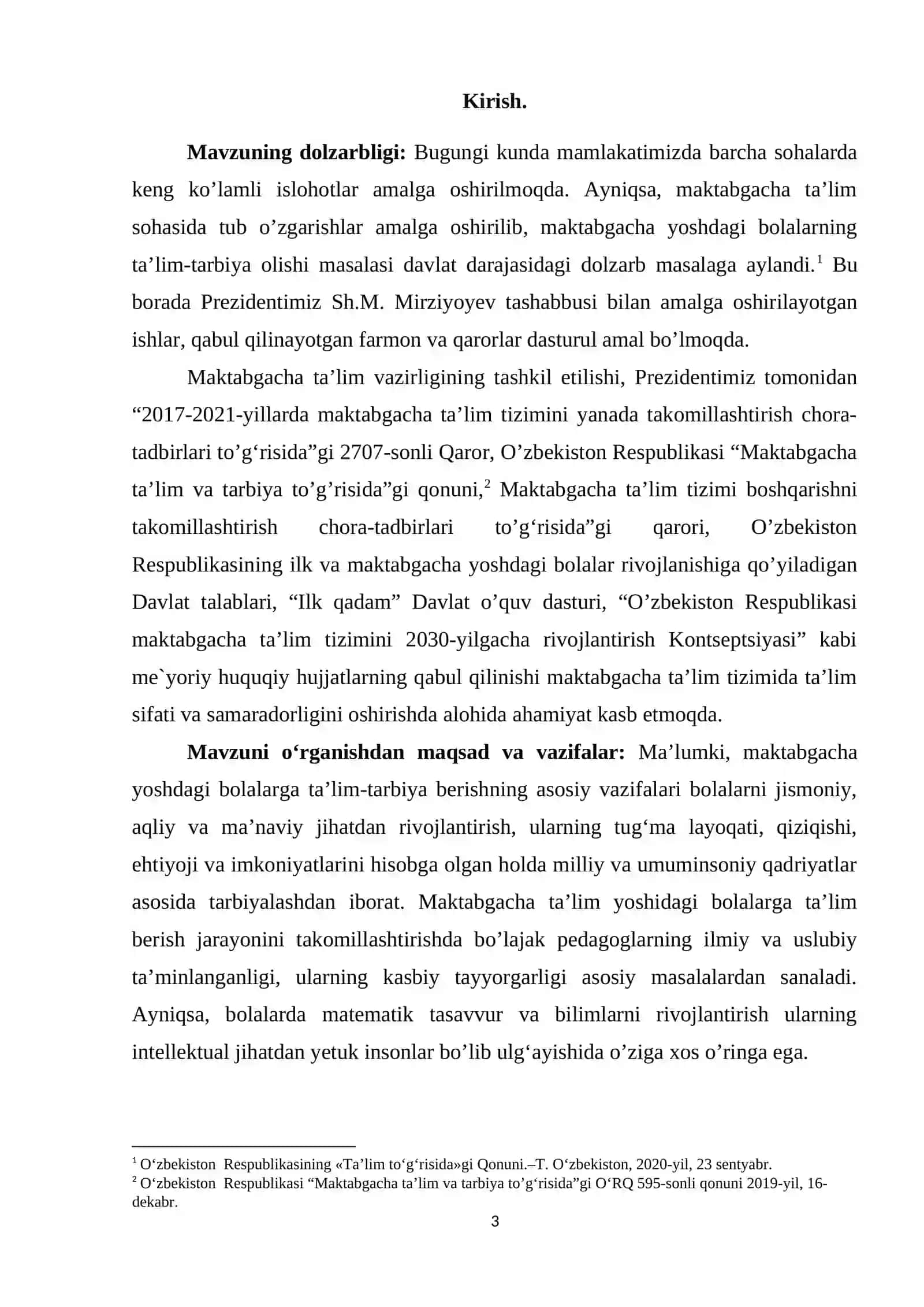 Bolalarda elementar matematik tasavvurlarni shakllantirish nazariyasi 3