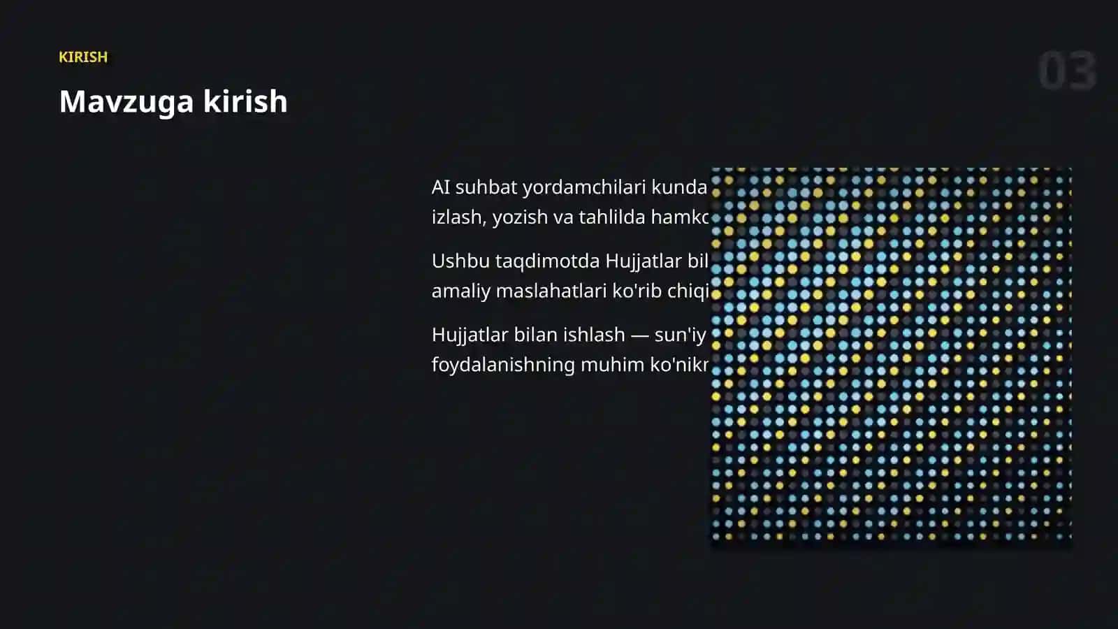 AI SUHBAT YORDAMCHILARI 3