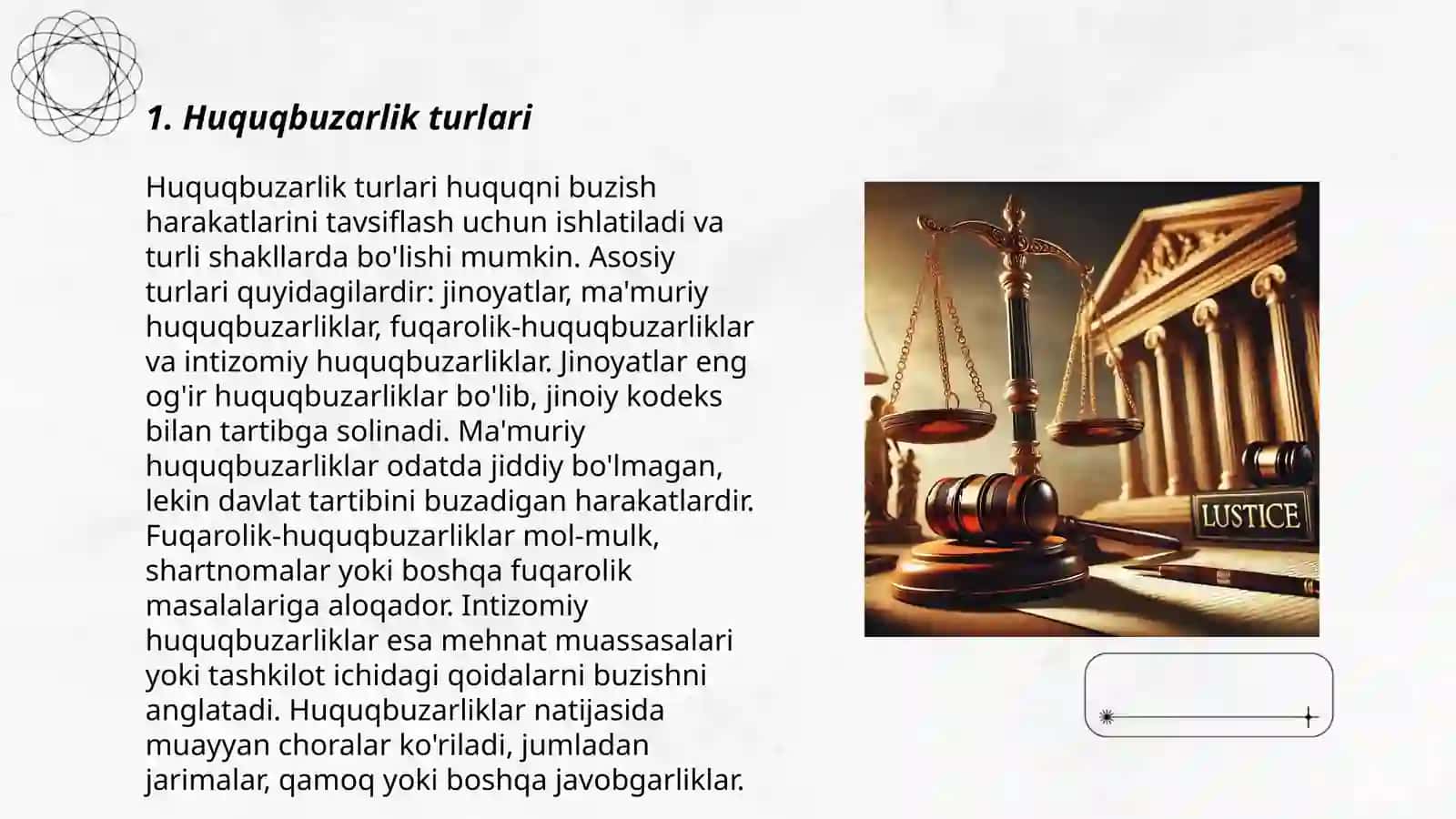 Huquqbuzarlik va yuridik javobgarlik 3