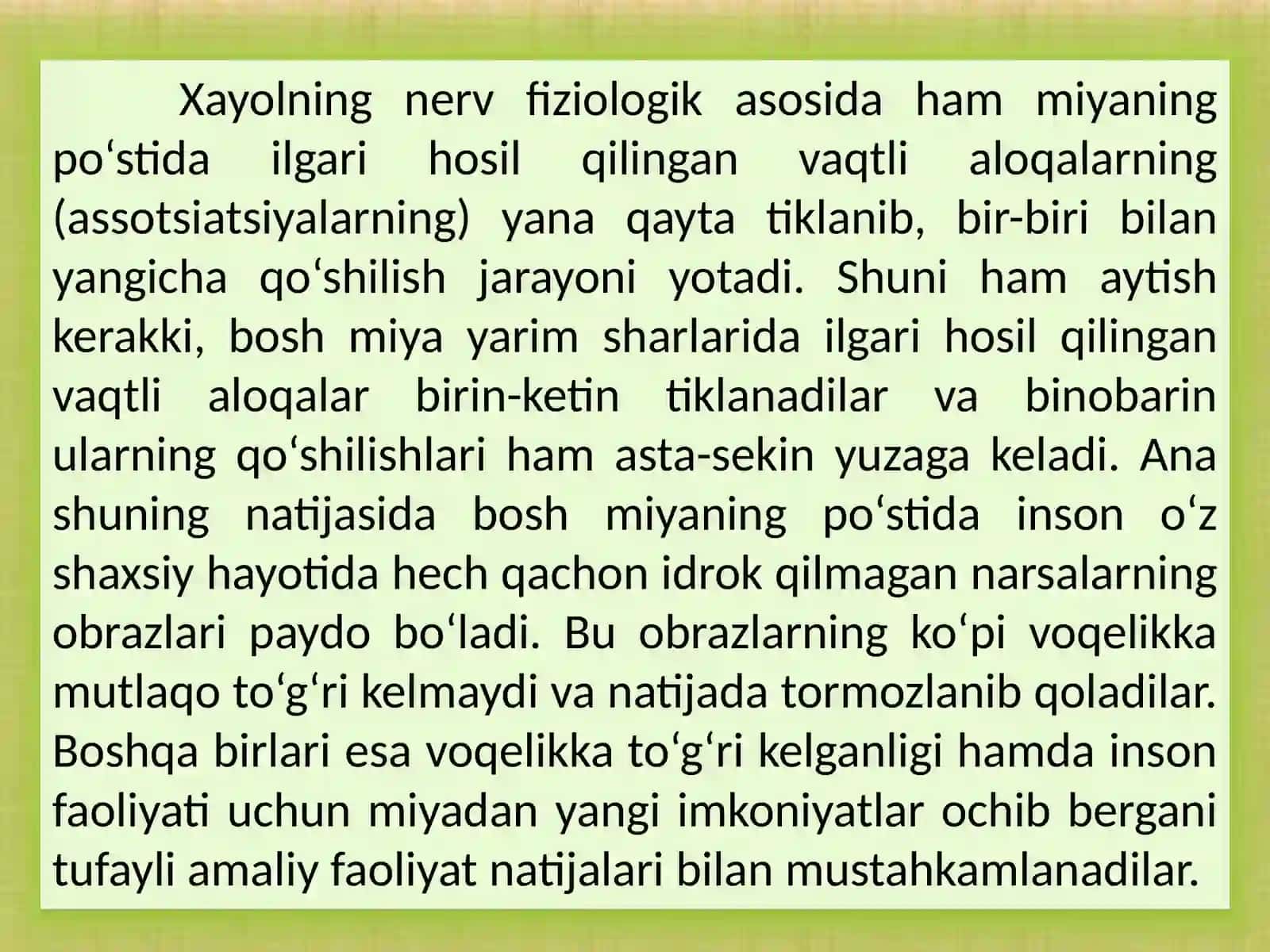 XAYOL.TASAVVUR 3