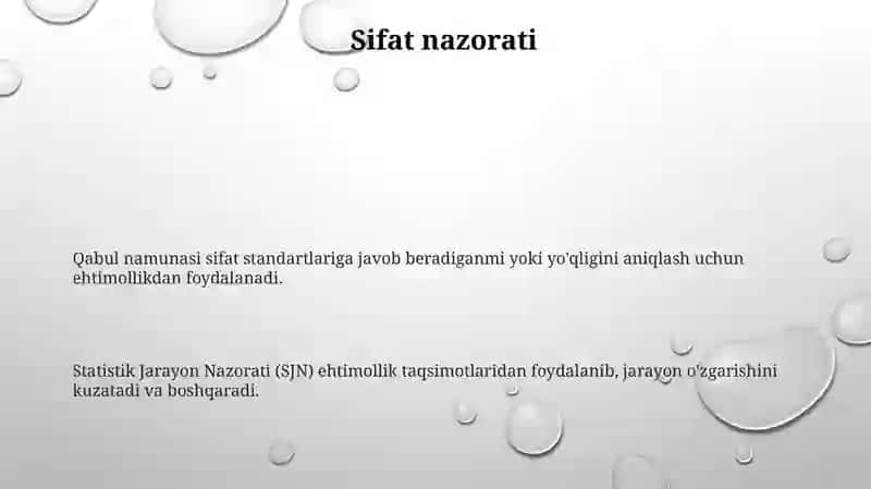 nomalum taqsimlanish nazariyasining amaliy jihatlari glossariy 3