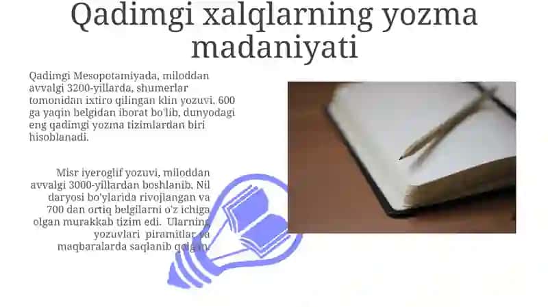 Qadimgi Yozuvlar 3