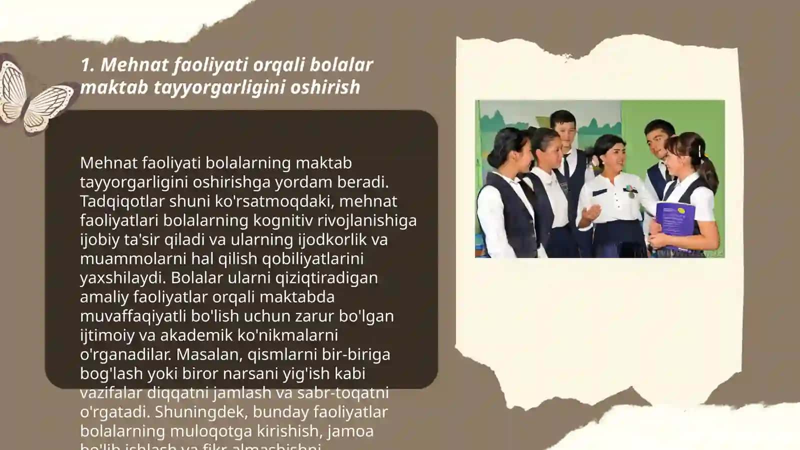 Bolalarni mehnat malaka ko'nikmalarini shakllantirish orqali maktabga tayyorlash 3