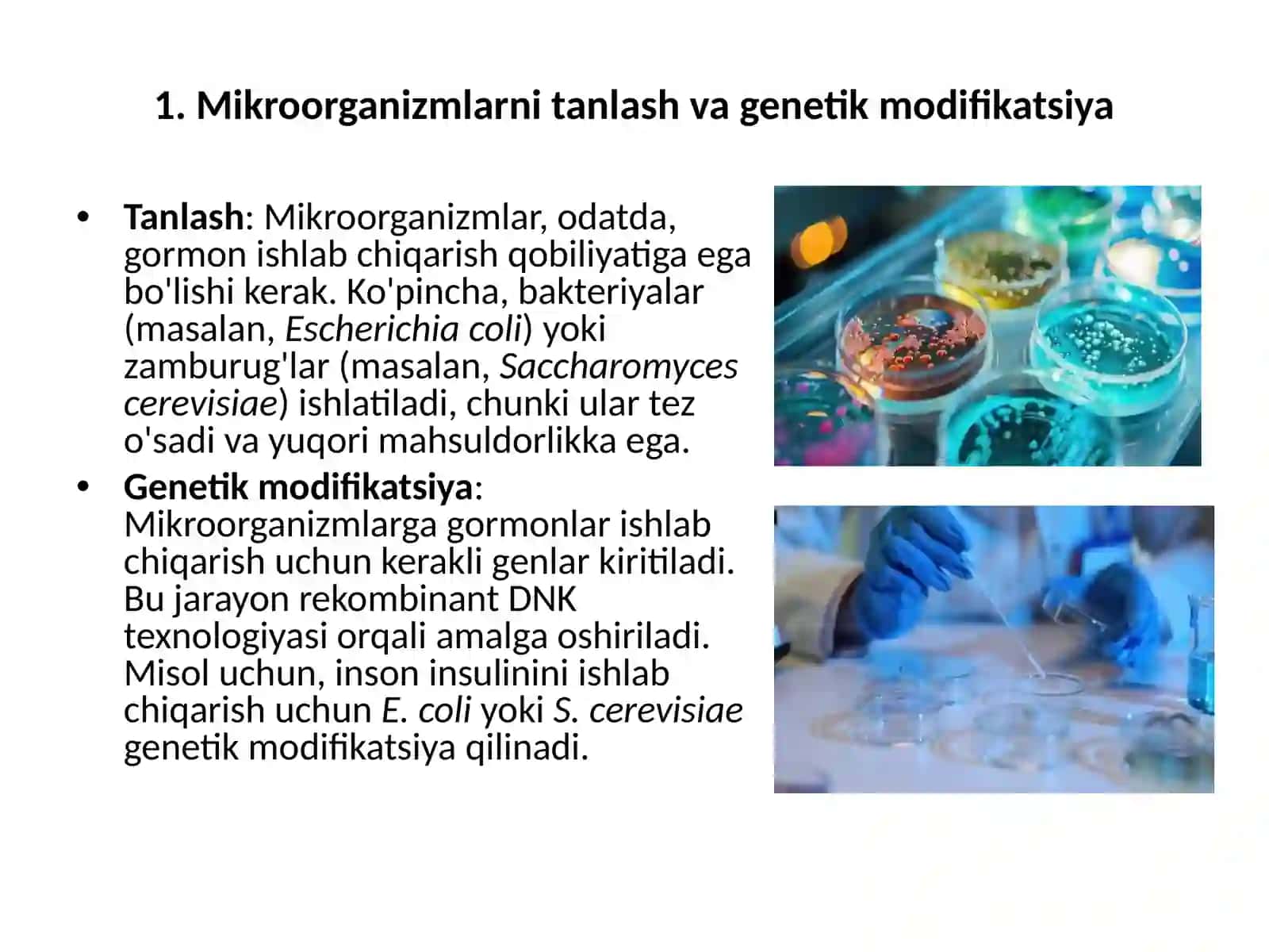 Mikroorganizmlardan gormonlarni ajratibolishvaularnitahlilqilishusullari 3