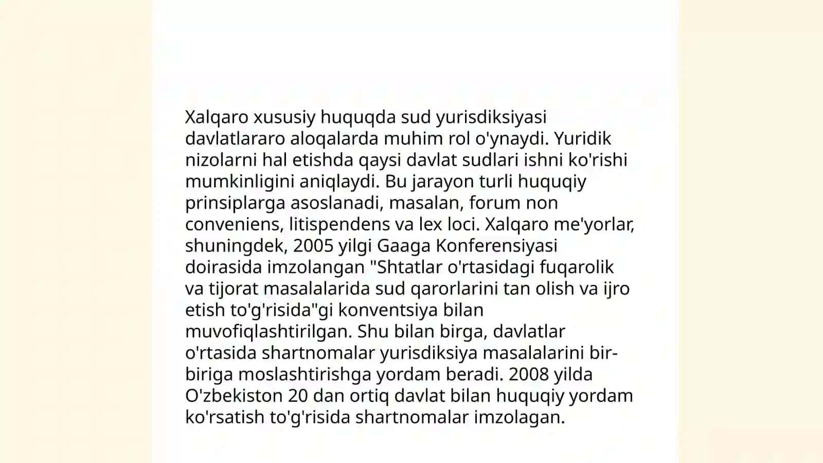 Xalqaro xususiy huquqda yurisdiktsiya va nizolarni hal etish 3