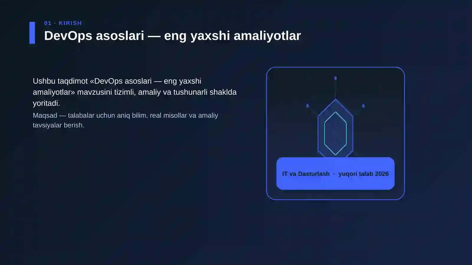 DevOps asoslari — eng yaxshi amaliyotlar 3