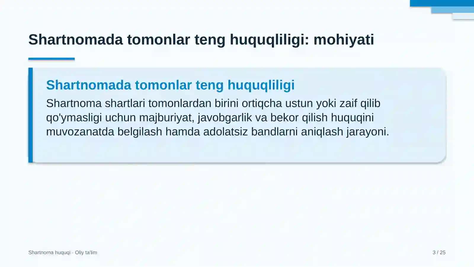 bulutli xizmatlar provayderlarida shartnoma tuzishda tomonlarning teng huquqliligini ta'minlash 2870 3