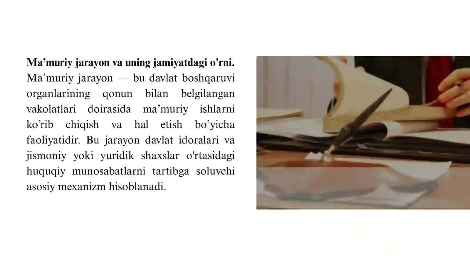 Ma'muriy jarayon 3