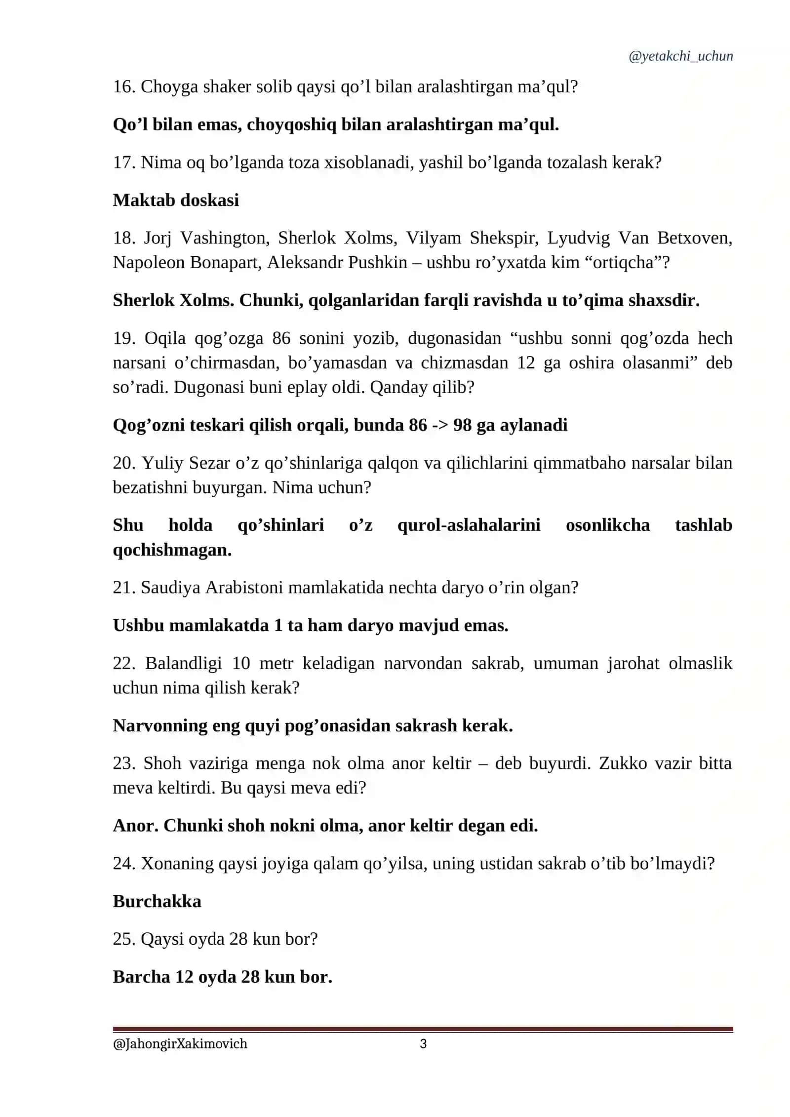 Shaxmatchilar 3