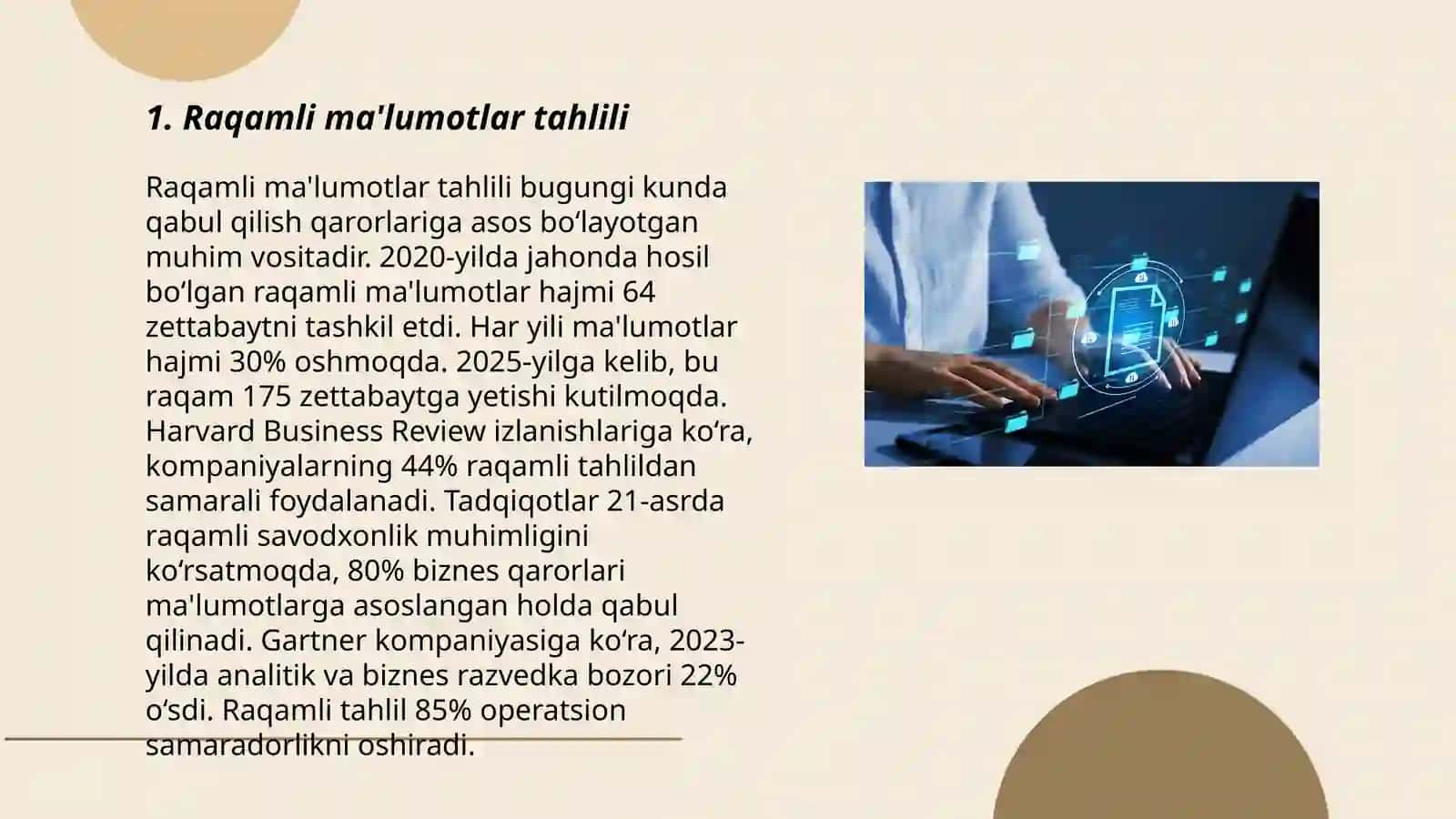 Raqamli malumotlar bilan ishlash 3