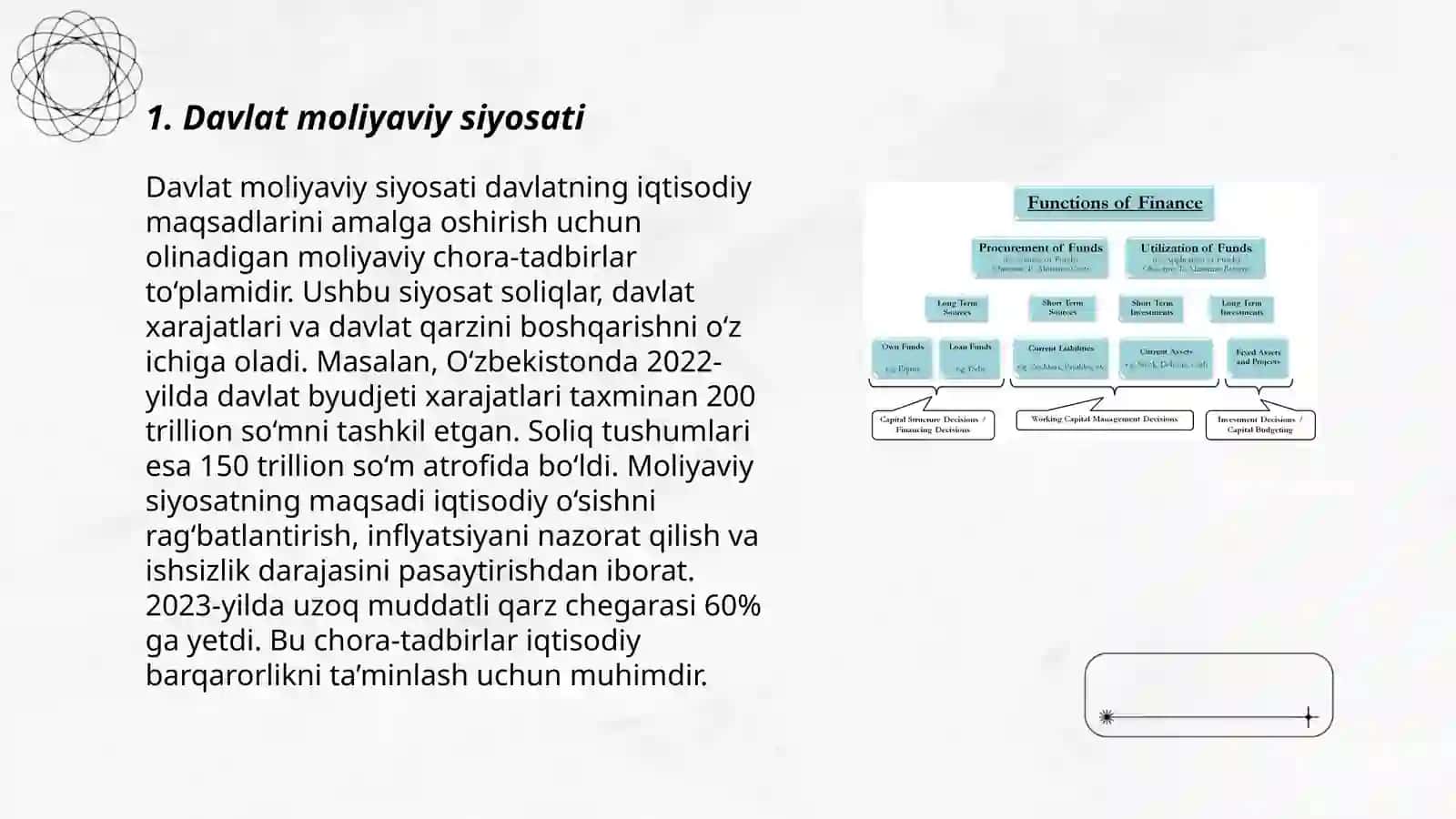 Moliya tizimi va moliyaviy siyosat 3