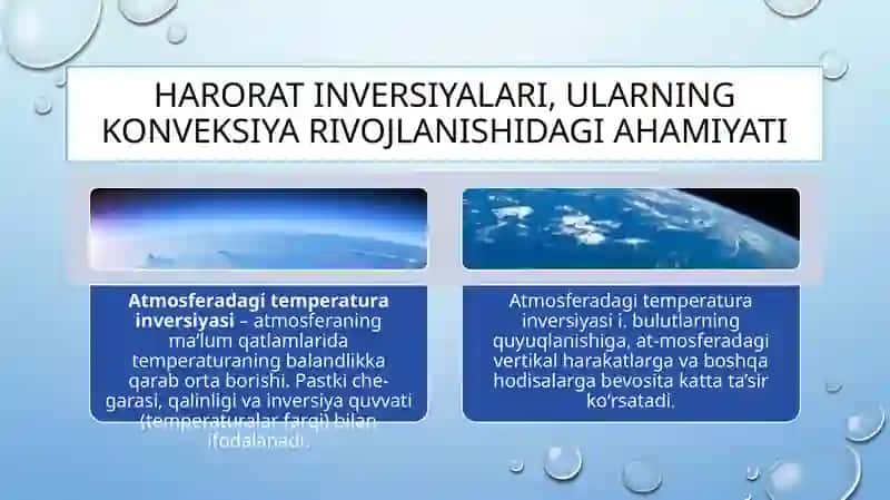 Harorat inversiyalari 3