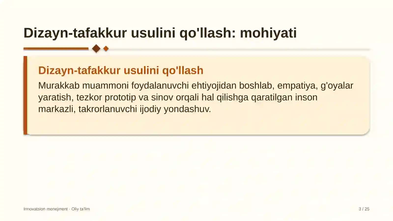 Avtomobil yuvish shoxobchalarida dizayn-tafakkur usulini qo'llash 3