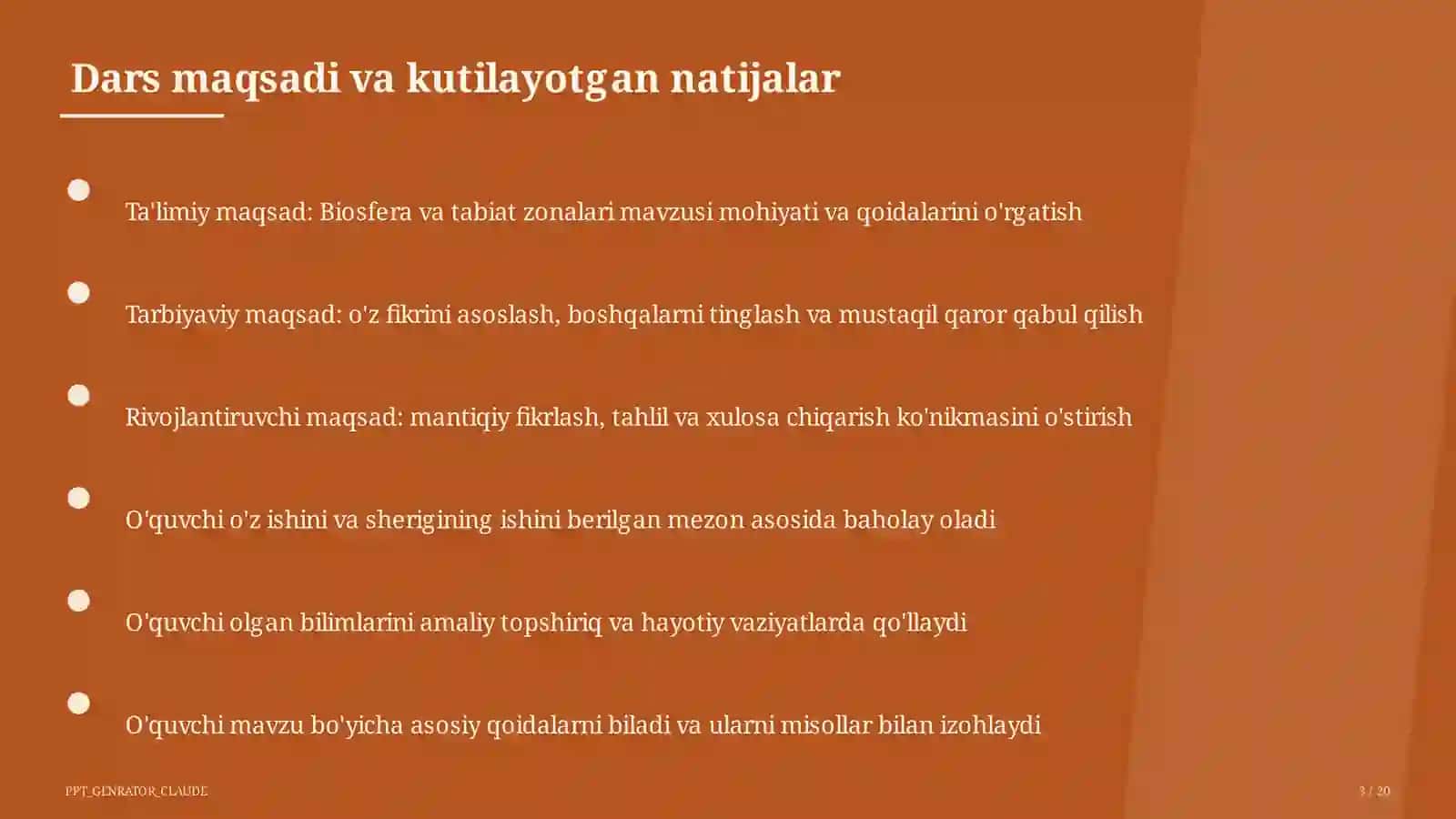 Biosfera va tabiat zonalari (6-sinf) 3