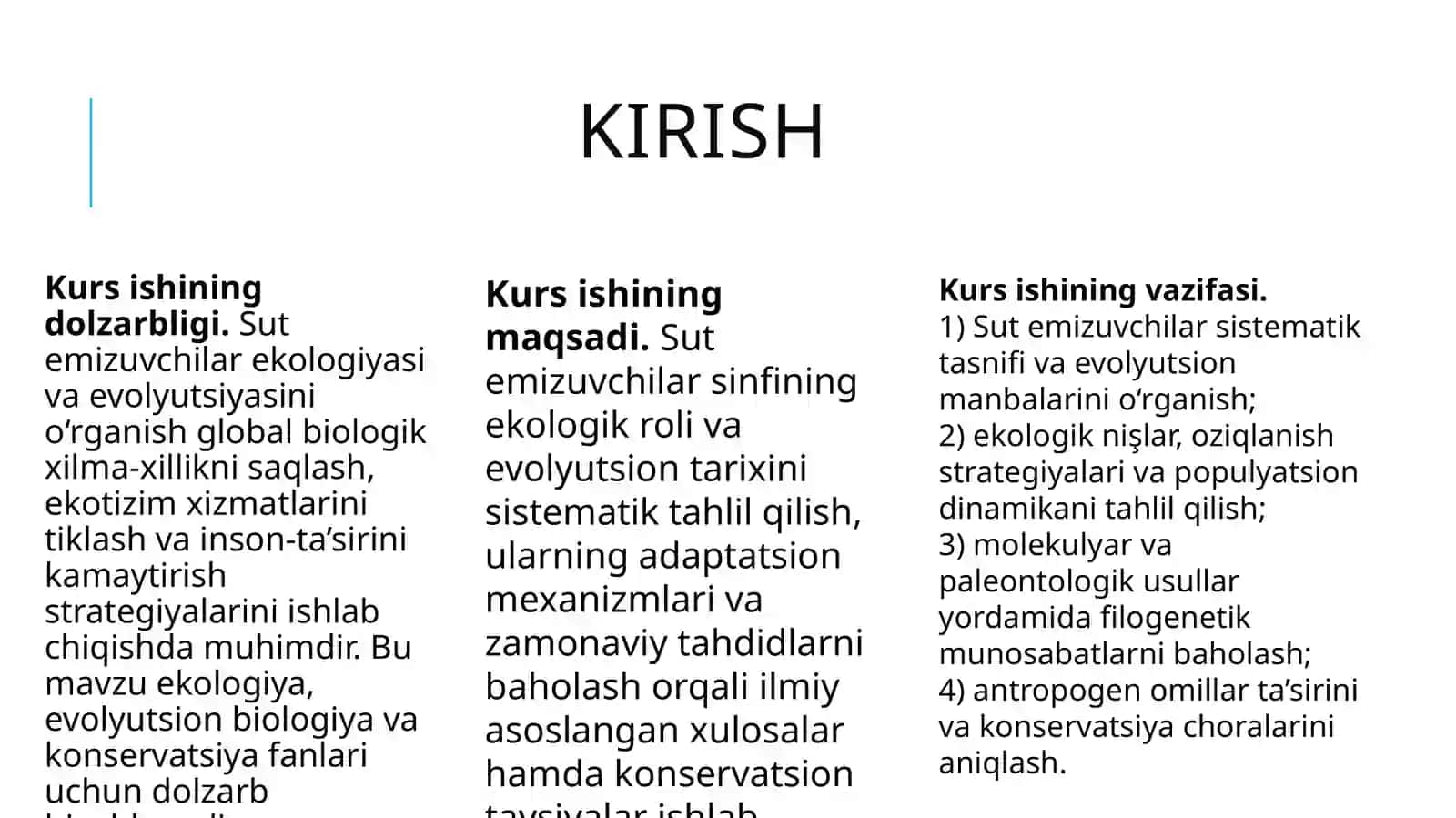 SUT EMIZUVCHILAR SINIFI EKOLOGIYASI VA EVOLYUTSIYASI 3