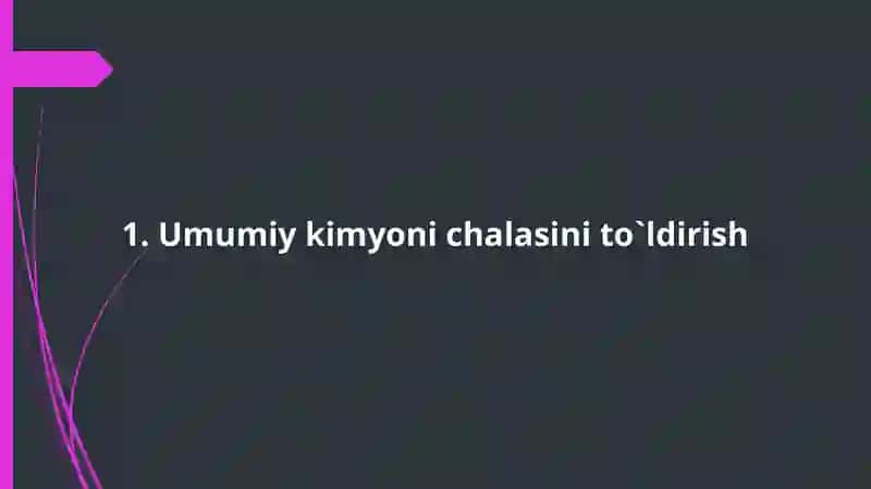 Umumiy kimyo 3