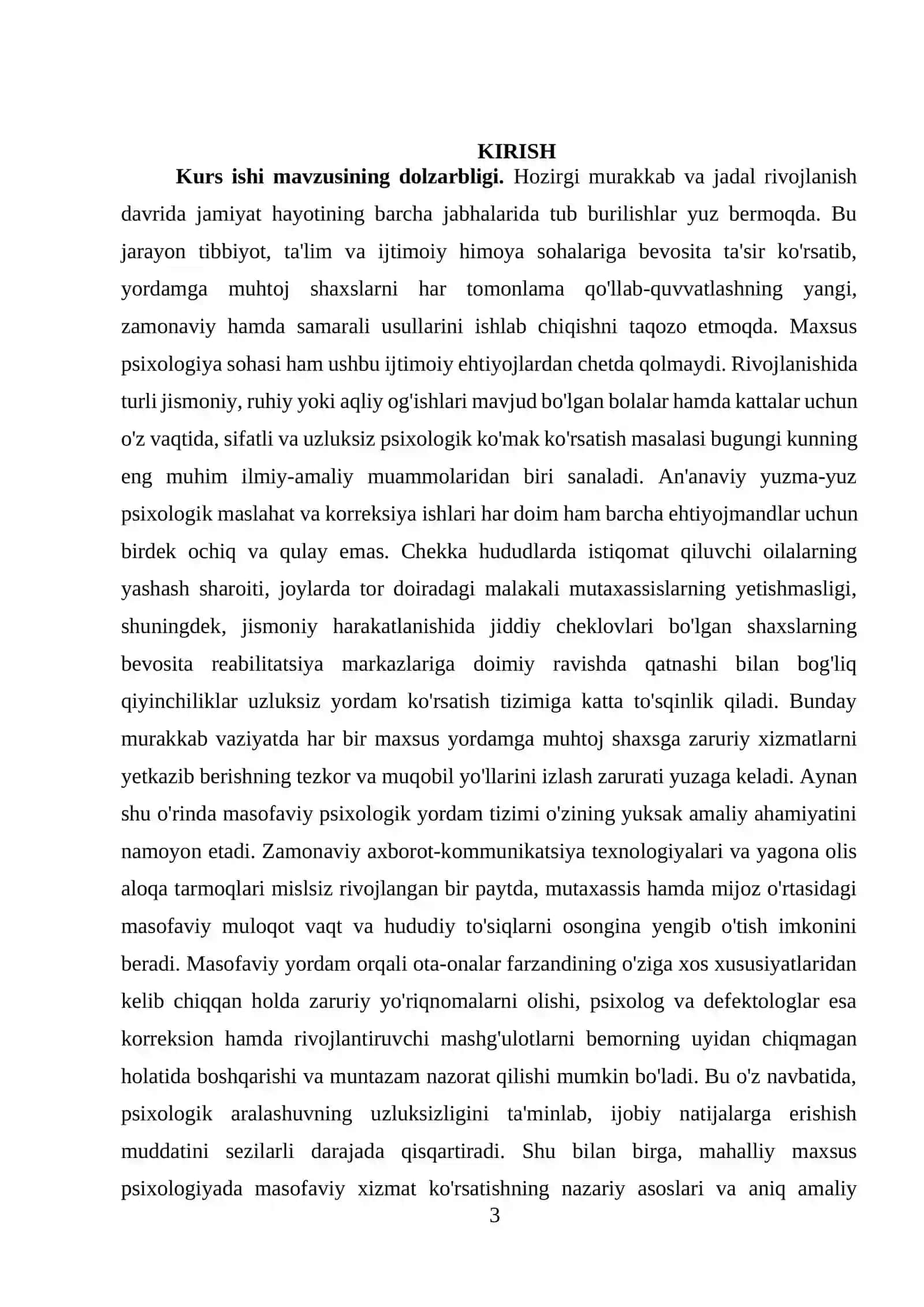 Maxsus psixologiyada masofaviy psixologik yordam 3