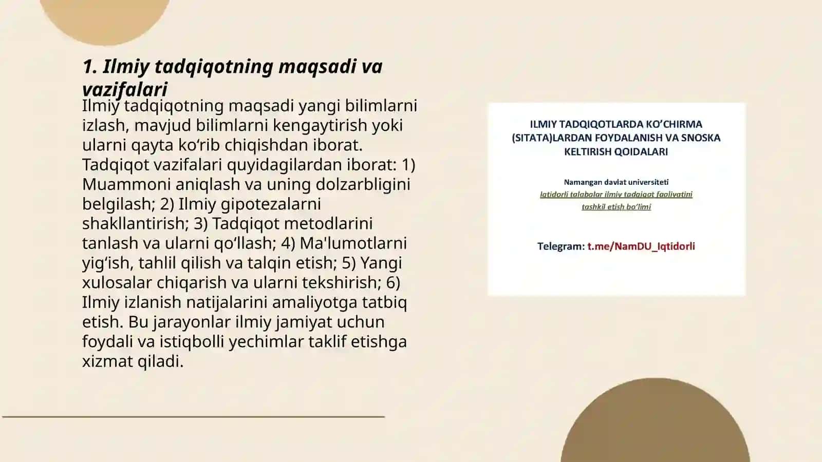 Ilmiy tadqiqot ishini yozish va ilmiy maqola tayyorlash 3