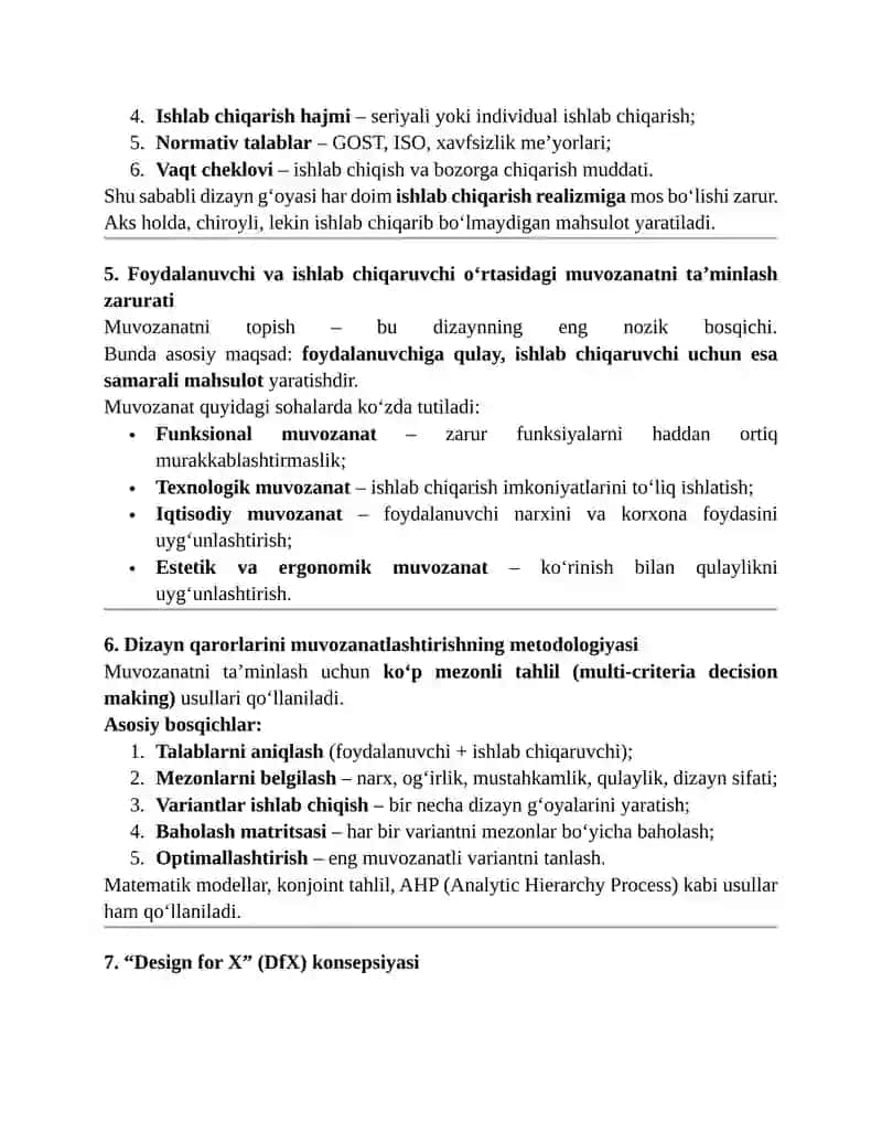 LOYIHALARDA FOYDALANUVCHI VA ISHLAB CHIQARUVCHI MANFAATLARINI UYG‘UNLASHTIRISH 3