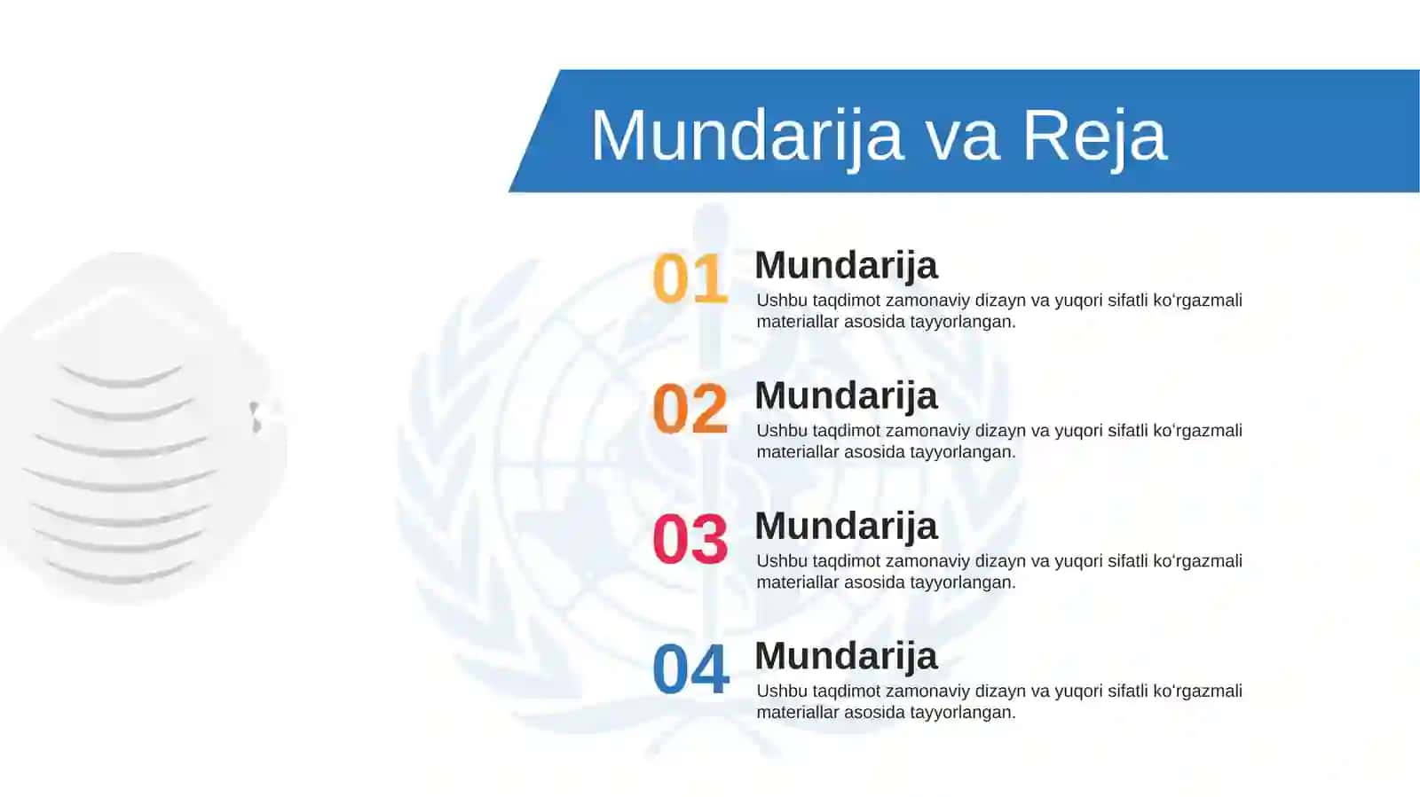 Pandemiya va Epidemiologik Salomatlik Taqdimoti (43 Slayd) 3